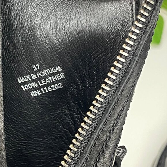 ZADIG & VOLTAIRE Joe Ankle Boots Leather in Black Size 37 / US 6 - Picture 13 of 16